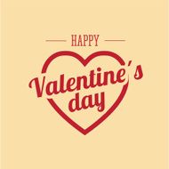 Happy Valentines Day card N24