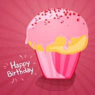Vector Happy Birthday Greeting Card N33
