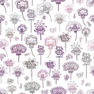 floral seamless pattern N618