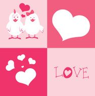 love squares design