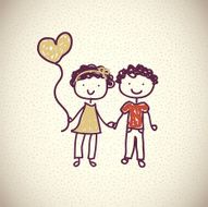 Boy and girl N86