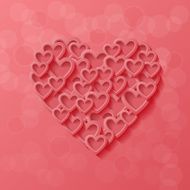 Abstract modern style love background