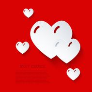 Vector modern love background Eps 10