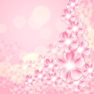 Beautiful pink flower background N2