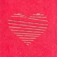 Crosslinked thread Valentine Vector
