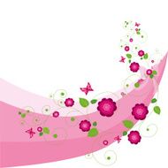 Pink flower background N2