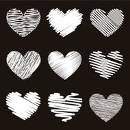 hearts vector N5