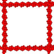 frame from the red hearts
