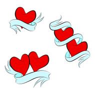 Heart With Ribbon N8