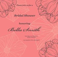 Wedding or invitation card abstract vector flower pattern background N3
