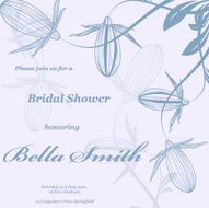 Wedding or invitation card abstract vector flower pattern background N5