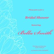Wedding or invitation card abstract vector flower pattern background N8