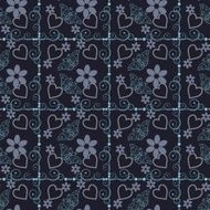 floral background seamless pattern wallpaper N42