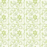 floral background seamless pattern wallpaper N46