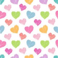 seamless hearts pattern N17