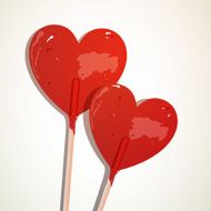 Vector Valentines Day Card N25