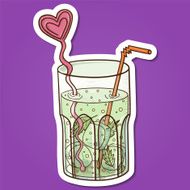Cocktail cold beverage