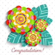 abstract flowers cards 3d backgrounds traced from original art N3