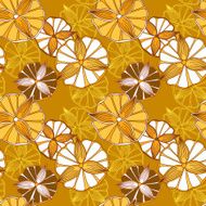 Seamless spring pattern with flowers