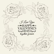 Happy holiday valntines card N3