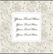 Flower card N24