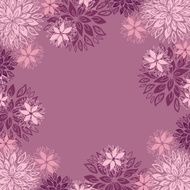 floral background with place for your text