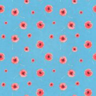 Seamless floral pattern with poppy N5