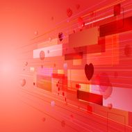 Abstract hearts background N24