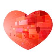 Abstract Heart background N8