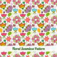 Colorful floral seamless pattern N8
