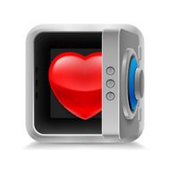 Heart in safe N2