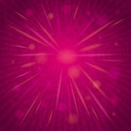 pink background with flowers and hearts