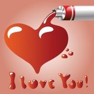 oil paint heart N2