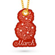 Eight 8 of march flower element N2