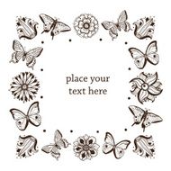 Butterflies frame