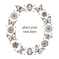 Butterflies frame N2
