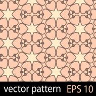 Hearts background Seamless pattern N4