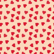 Seamless Valentine&#039;s day background N7