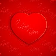 I Love You Valentine Background