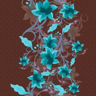 Vintage Floral Seamless Background N17