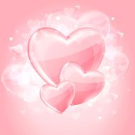 Beautyful valentine hearts
