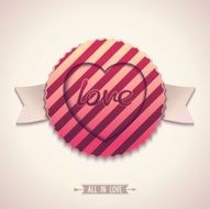 Old-fashioned label for love N2