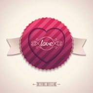 Old-fashioned label for love N3