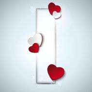 Alphabet Letters With Red Heart Valentine Day N38