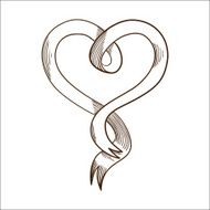 heart ribbon N6