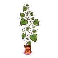 Flower in a pot N2