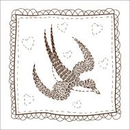Handkerchief with embrodery