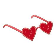 Heart Shaped Glasses N3