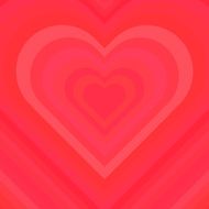 Abstract Colorful Valentine Background Vector