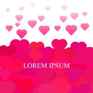 Abstract Colorful Valentine Background Vector N2